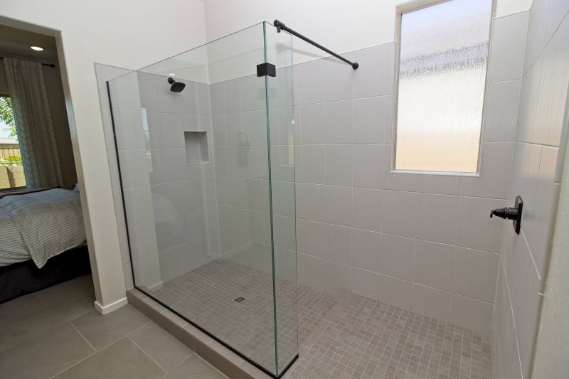 Glass Enclosed Walk-In Shower